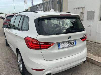 BMW Serie 2 218d 218 Serie 2 218d 7 POSTI Gran Tourer TETTO PANORAMICO Bianco usata Salerno