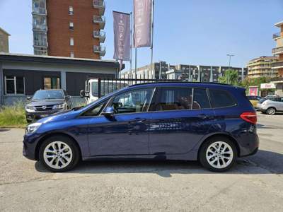 BMW Serie 2 Gran Tourer 220d 220 220d Gran Tourer Automatica 7Posti Blu/Azzurro usata Torino
