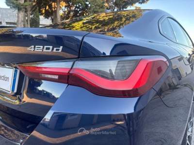 BMW Serie 4 420d 420 d xDrive 48V Msport Blu/Azzurro usata LECCE