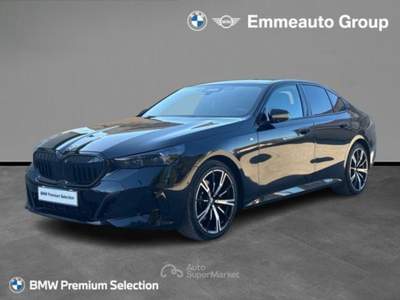 BMW Serie 5 520d 520 d 48V xDrive Msport Pro Nero usata LECCE