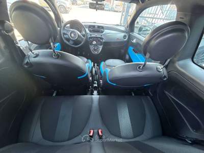 Fiat 500 1.3 mjt 16v  95cv Nero usata Lallio