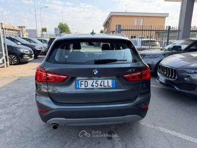 BMW X1 X1 sdrive18d Sport auto / KM CERTIFICATI Grigio usata Lallio