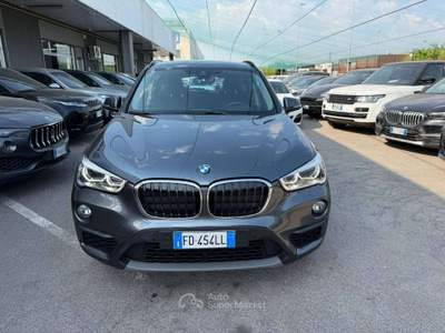 BMW X1 X1 sdrive18d Sport auto / KM CERTIFICATI Grigio usata Lallio