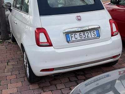 Fiat 500 Fiat 500 Cabrio automatica prezzo 9900 Bianco usata Catania