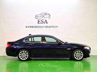 BMW Serie 5 530d 530 Serie 5 F10 Berlina 530d 258cv Blu/Azzurro usata Brescia
