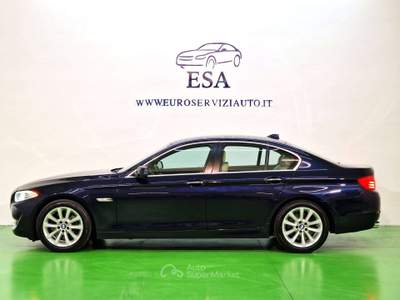 BMW Serie 5 530d 530 Serie 5 F10 Berlina 530d 258cv Blu/Azzurro usata Brescia