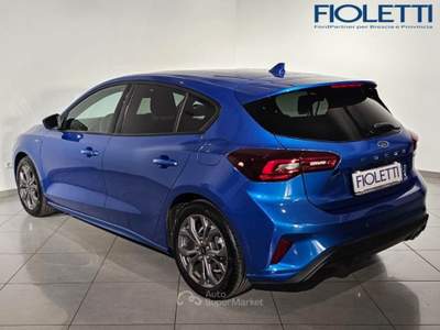 Ford Focus 4ª SERIE 1.0 ECOBOOST HYBRID 125 CV 5P. ST LINE Blu/Azzurro usata Manerbio