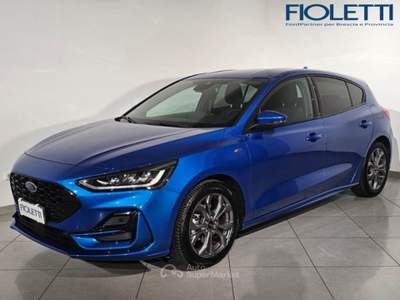 Ford Focus 4ª SERIE 1.0 ECOBOOST HYBRID 125 CV 5P. ST LINE Blu/Azzurro usata Manerbio