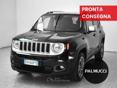 Jeep Renegade 2.0 MJet 140cv Limited 4WD aut. Nero usata Prato
