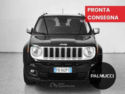 Jeep Renegade 2.0 MJet 140cv Limited 4WD aut. Nero usata Prato