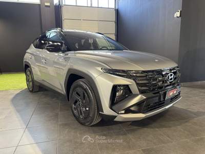 Hyundai Tucson 1.6 T-GDI  DCT 2wd 150cv DarkLine+TT Grigio usata Cesena