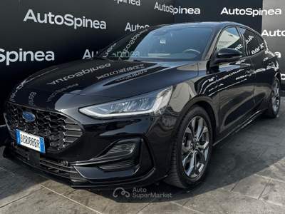 Ford Focus 1.0T EcoBoost Hybrid 155cv ST-Line Auto #nazionale Nero usata Spinea