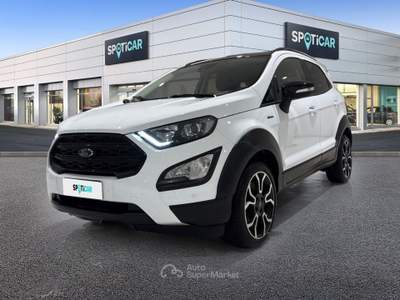 Ford EcoSport 1.0 Ecoboost 125cv S&S Active Bianco usata Milano