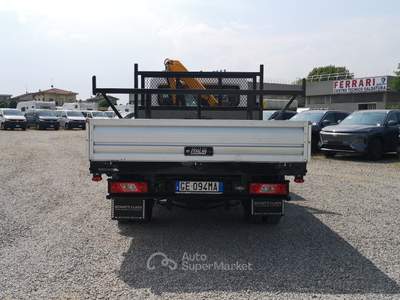 Ford Transit 350 2.0 tdci 170cv Cassone+Gru verricello e radiocomando Bianco usata Reggio nell'Emilia