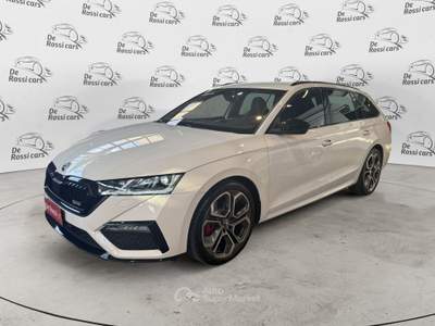 Skoda Octavia 2.0 TDI EVO 147KW RS DSG 4WD Bianco usata Vedelago