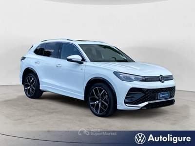 Volkswagen Tiguan 2.0 TDI SCR R-Line Plus DSG Bianco usata Lerici