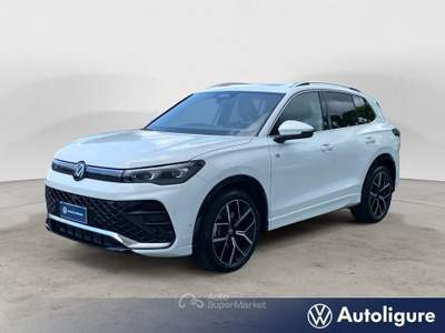 Volkswagen Tiguan 2.0 TDI SCR R-Line Plus DSG Bianco usata Lerici