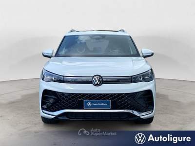 Volkswagen Tiguan 2.0 TDI SCR R-Line Plus DSG Bianco usata Lerici
