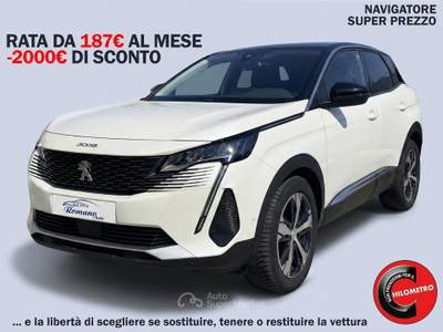 Peugeot 3008  1.5 bluehdi Allure Pack 130cv eat8 Bianco usata Sant'Anastasia