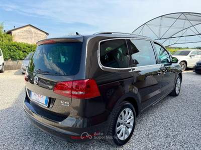 Volkswagen Sharan 2.0 TDI DPF Highline BlueM Tech. Marrone usata Ponte di Piave