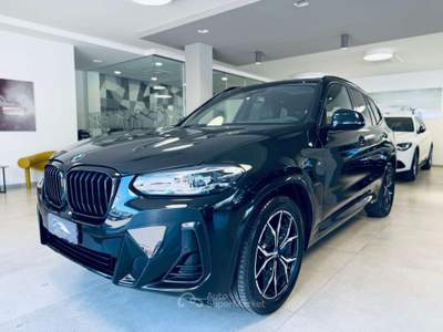 BMW X3 xdrive20d mhev 48V Msport auto TETTO Nero usata San Michele Salentino