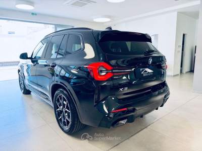 BMW X3 xdrive20d mhev 48V Msport auto TETTO Nero usata San Michele Salentino