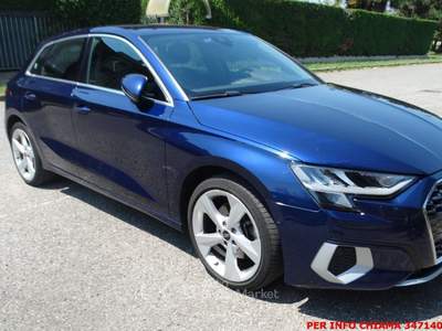 Audi A3 30 2.0 tdi Business Advanced s-tronic Android Auto, ACC, Virtual Cockpit Blu/Azzurro usata Buccinasco
