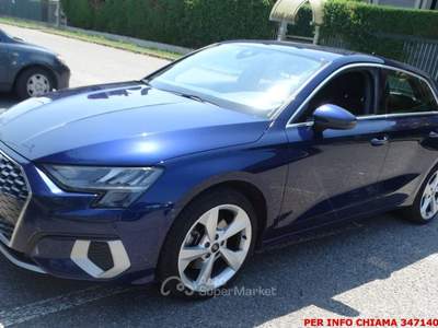 Audi A3 30 2.0 tdi Business Advanced s-tronic Android Auto, ACC, Virtual Cockpit Blu/Azzurro usata Buccinasco