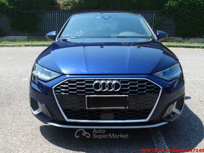 Audi A3 30 2.0 tdi Business Advanced s-tronic Android Auto, ACC, Virtual Cockpit Blu/Azzurro usata Buccinasco