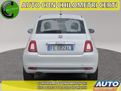 Fiat 500 1.2 LOUNGE EURO6B DISTRIBUZIONE FATTA/TOUCH/NEOPATENTATI Bianco usata Prato