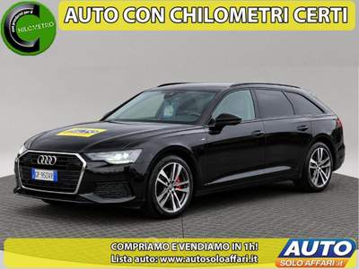 Audi A6 40 2.0 TDI  S-LINE MHEV S-TRONIC EURO6D Nero usata Prato