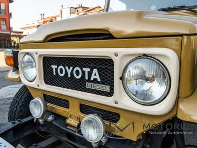 Toyota Land Cruiser BJ 42 3.4 DIESEL – PASSO CORTO – 1982 Marrone usata Castiraga Vidardo