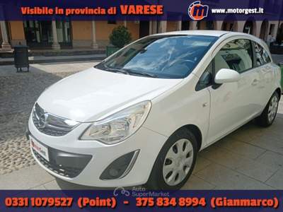 Opel Corsa-e Corsa 3p 1.2 One c/clima 85cv Bianco usata Tradate