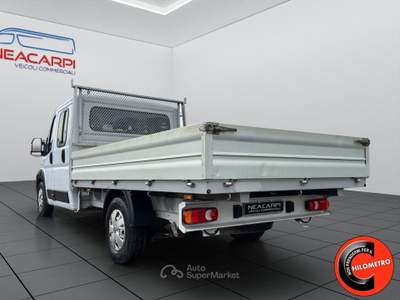 Fiat Ducato MAXI 2.3 MJT 140  CV L4 CASSONE FISSO  DOPPIA CABINA Bianco usata Martignana di Po