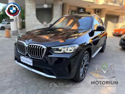 BMW X3 xdrive20d mhev 48V auto Nero usata Rende