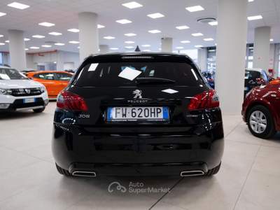 Peugeot 308 1.2 puretech t Gt Line s&s 130cv eat8 my18 Nero usata Torino