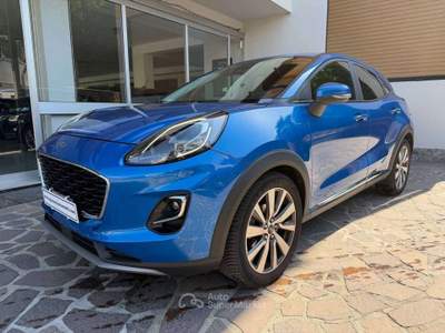 Ford Puma 1.0 ecoboost h Titanium X s&s UNICO PROPRIETARIO BELLISSIMA Blu/Azzurro usata Cesano Maderno