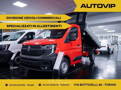 Renault Master MASTER CASSONE RIBALTABILE TRILATERALE CON BALESTRE RINFORZATE  TA L2 T35 RS Blue dCi 130 EVIE MY26 Rosso usata Torino
