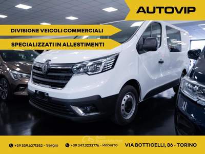 Renault Trafic PRONTA CONSEGNA !!! TRAFIC DOPPIA CABINA PASSO CORTO T27 2.0 BluedCi 110CV Bianco usata Torino