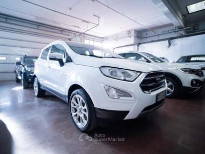 Ford EcoSport 1.0 Ecoboost Titanium S&S 125 CV Bianco usata Torino