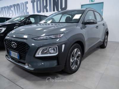 Hyundai Kona 1.6 HEV XTech fca 2wd DCT Grigio usata Torino