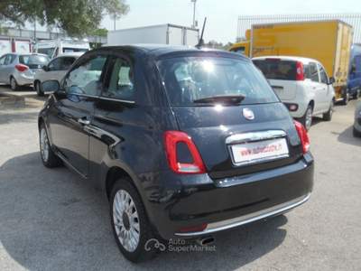 Fiat 500 1.2 Lounge Nero usata Qualiano