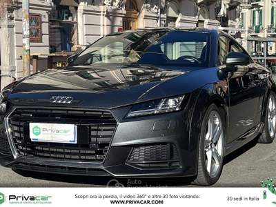 Audi TT AUDI TT Coupé 2.0 TFSI quattro S tronic S line Grigio usata Messina