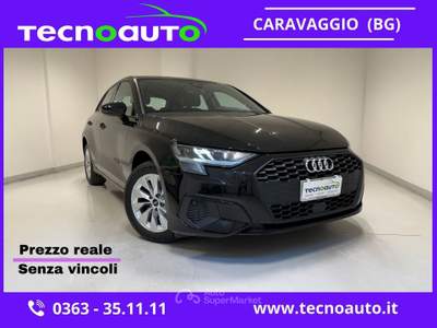 Audi A3 40 TFSI e S-Tronic - Plug-In Nero usata Caravaggio