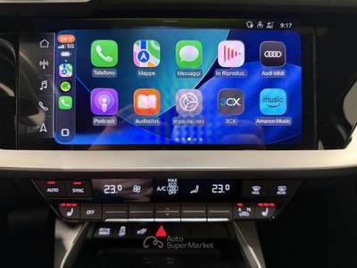 Audi A3 40 TFSI e S-Tronic - Plug-In Nero usata Caravaggio