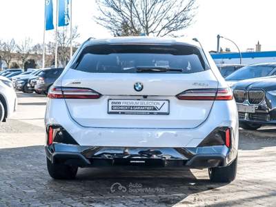 BMW Serie 5 520d 520d xDrive M Sport Gancio Pelle Tetto Camera Bianco usata Serravalle