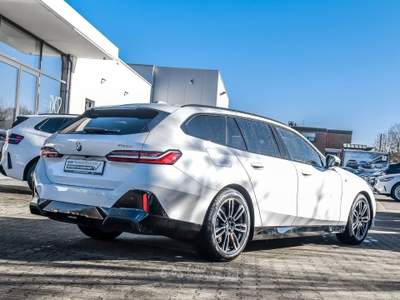 BMW Serie 5 520d 520d xDrive M Sport Gancio Pelle Tetto Camera Bianco usata Serravalle