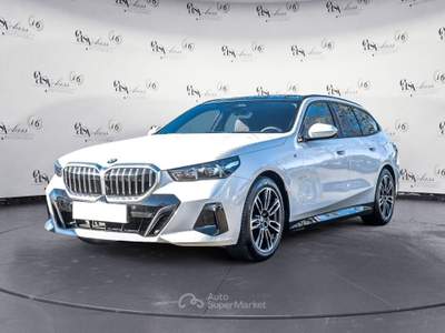 BMW Serie 5 520d 520d xDrive M Sport Gancio Pelle Tetto Camera Bianco usata Serravalle