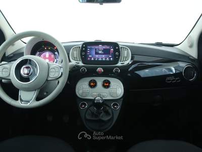 Fiat 500 1.0 70cv Hybrid Tetto panoramico/Sensori parcheggio Nero usata Feltre