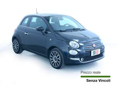 Fiat 500 1.0 70cv Hybrid Tetto panoramico/Sensori parcheggio Nero usata Feltre